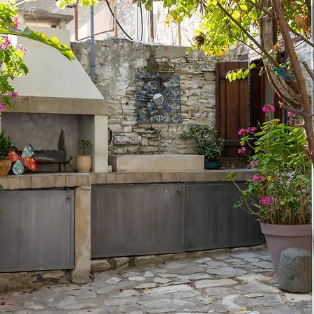 Monti Cozy Yard & Bbq Perfect For Families & Friends 別荘 Kato Lefkara